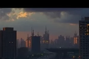 生活剧《半途花开》封面，阳台上晾着的旧棉被与绿植
