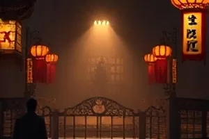 古装传奇剧《九重雪》封面，边关城墙与漫天风雪